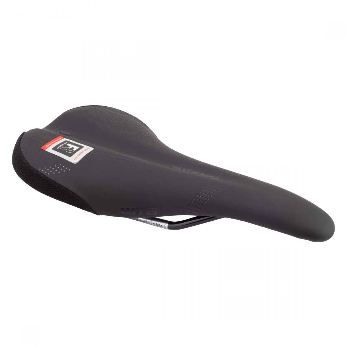 WTB Silverado Medium Cromoly Comfort CrMo Rail Saddle Black