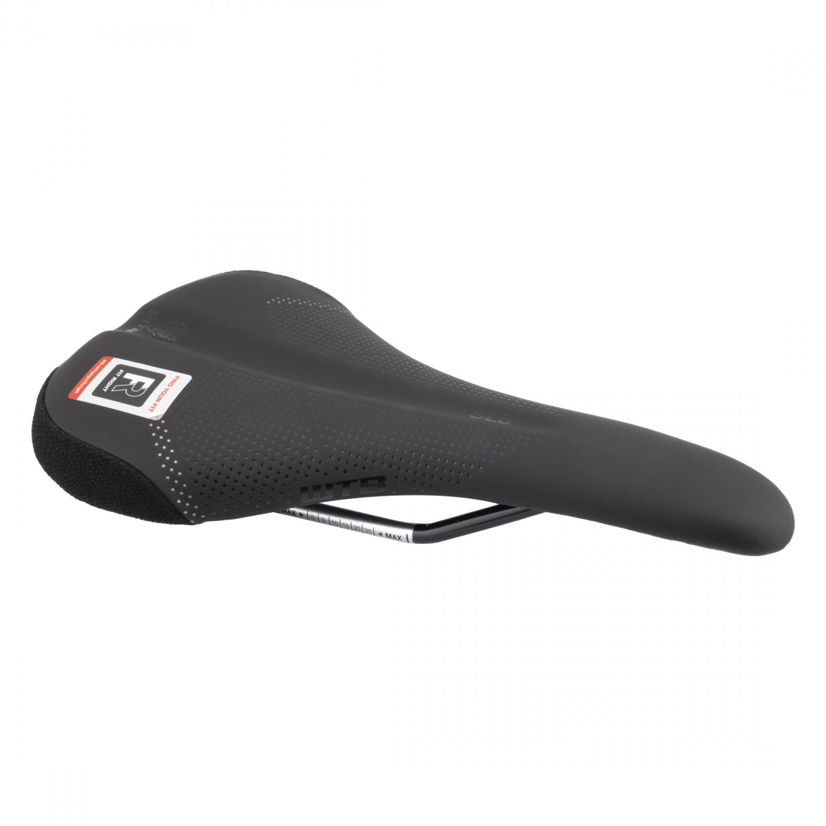 WTB Sl8 Wide Cromoly Comfort CrMo Rail Saddle Black
