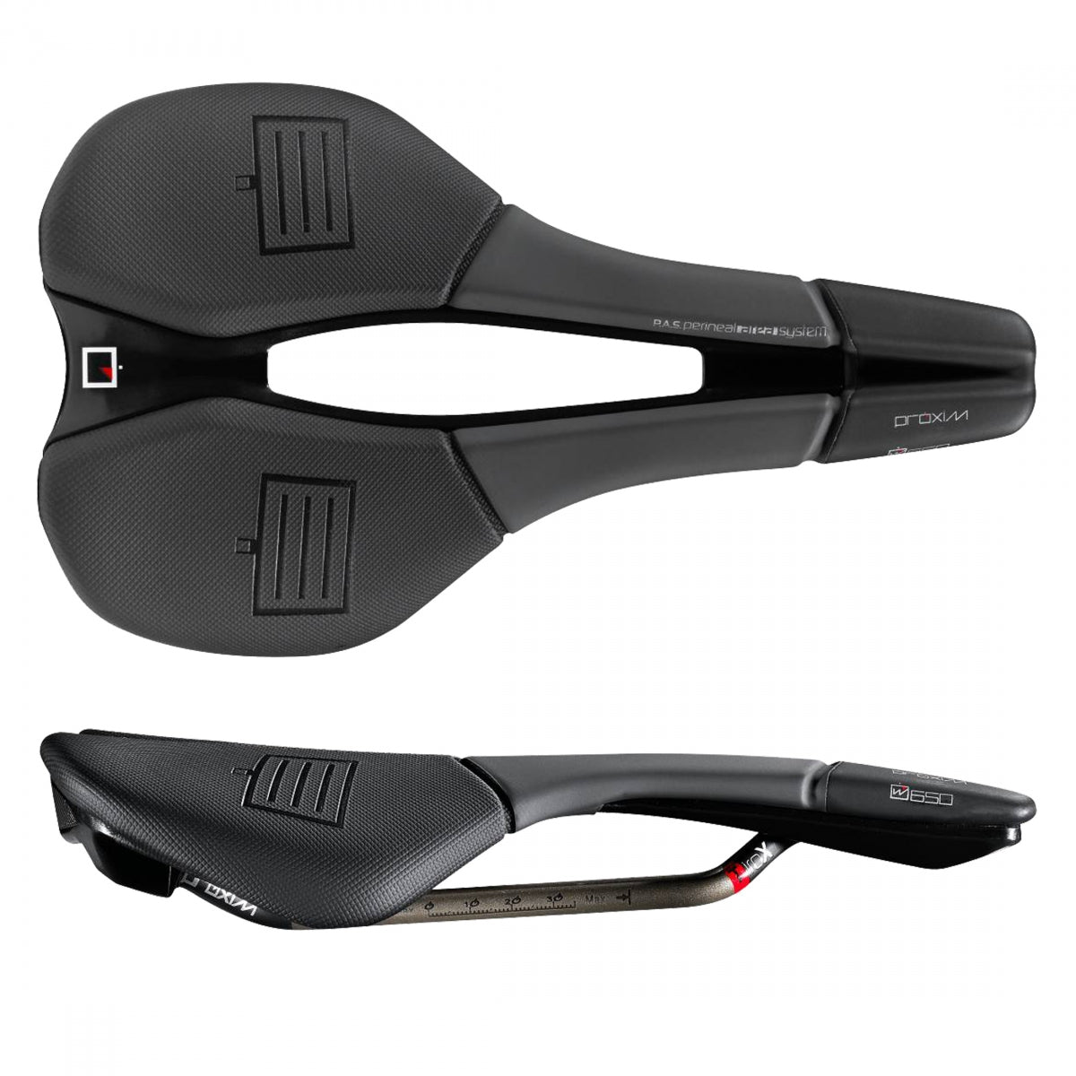 Saddle Prologo Proxim W650 Tirox 155 Black/Gy Performance