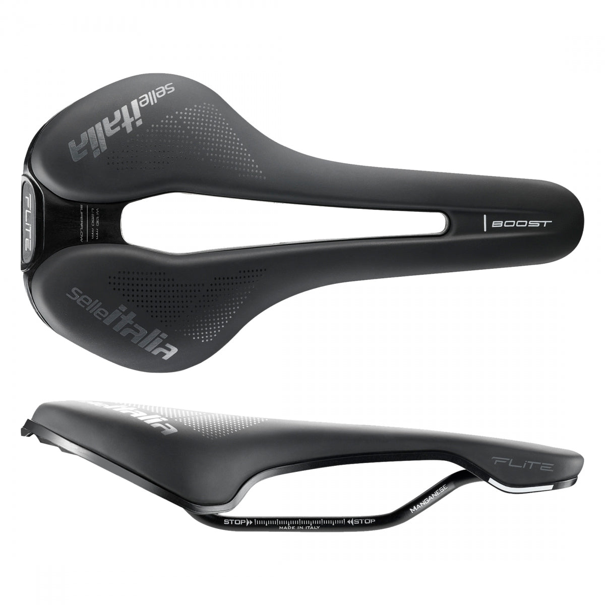 Selle Italia S I Flite Boost Tm Superflow L Comfort 145mm CrMo Rail Saddle Black
