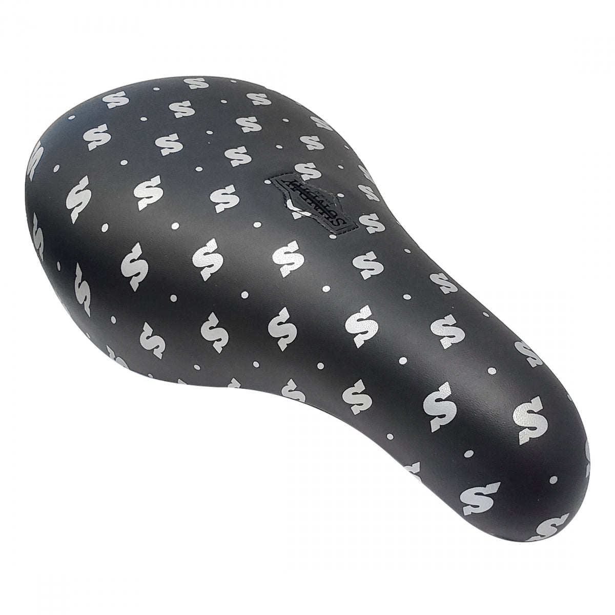 Sunday Mx Pivotal S-Pattern Reflective BMX Saddle Black