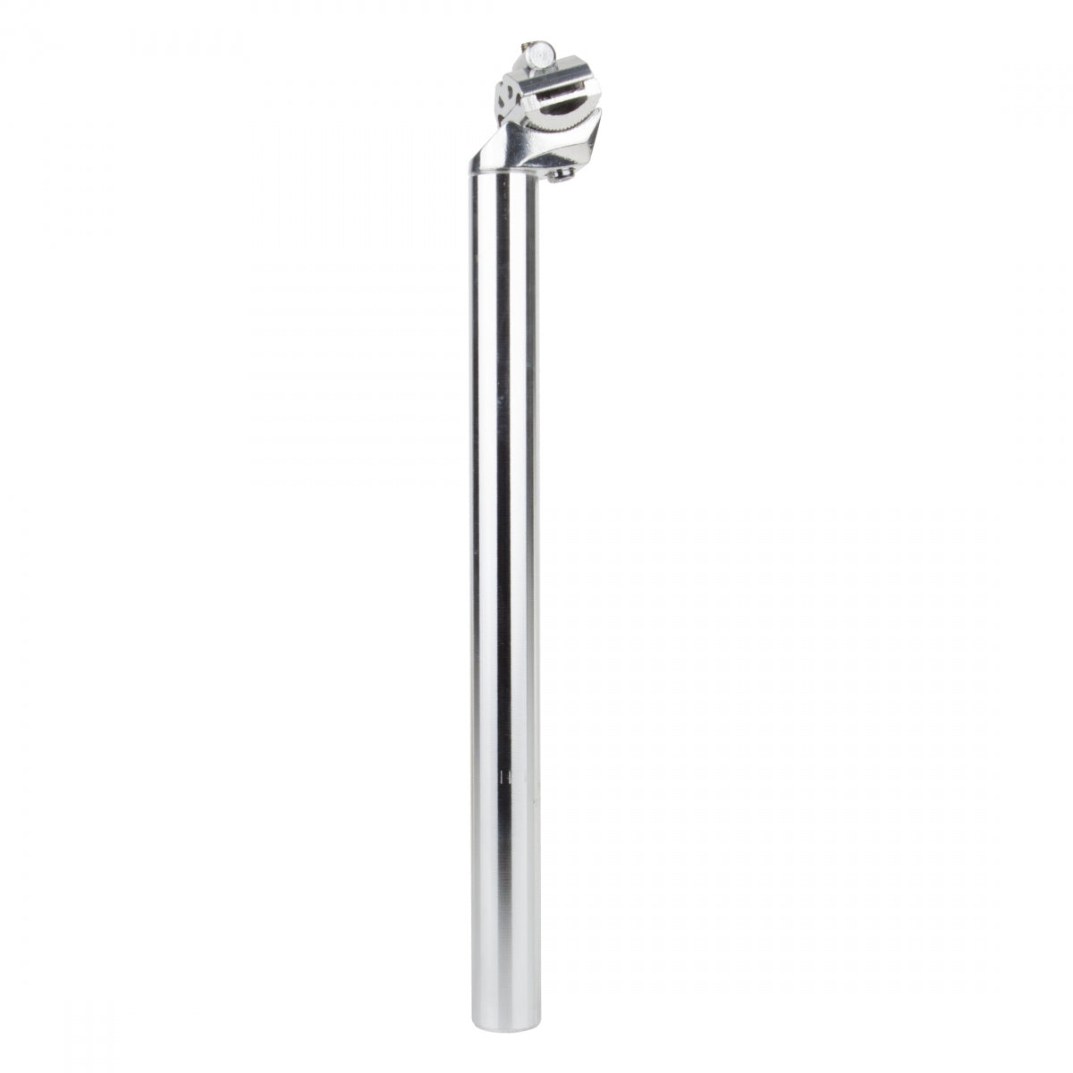 Sunlite Clasic Wclmp 27mm 350mm Setback Seatpost Silver