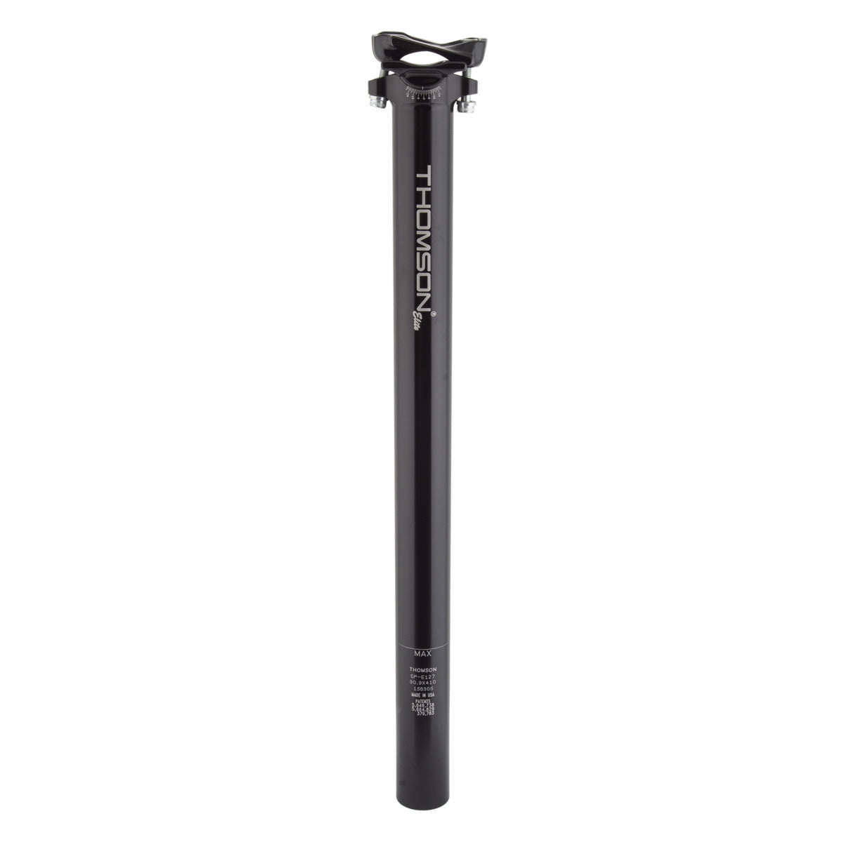 Thomson 30.9 410M Matte 30.9mm 410mm Setback Seatpost Black