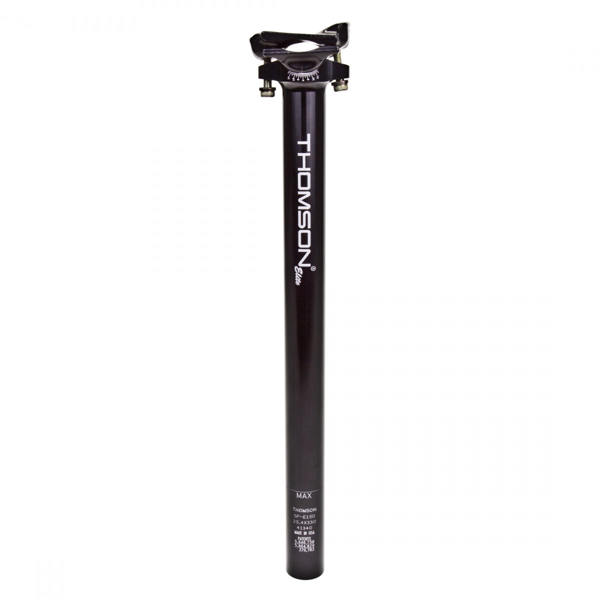 Seatpost Thom 25.4 330M Matte Black