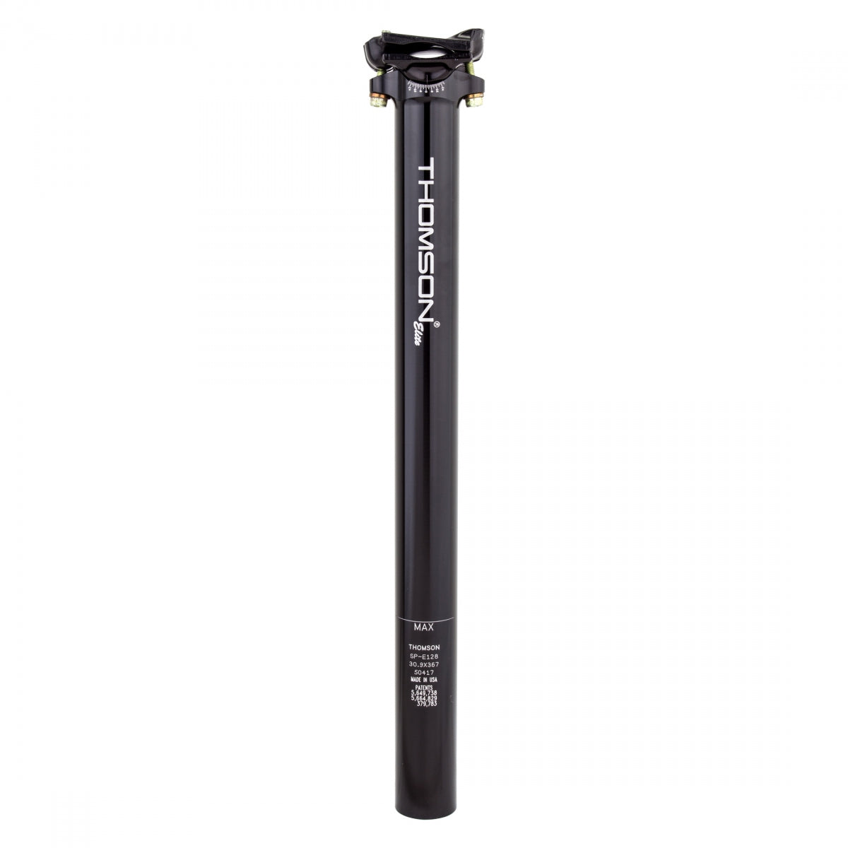 Thomson 30.9 367M Matte 30.9mm 367mm Setback Seatpost Black