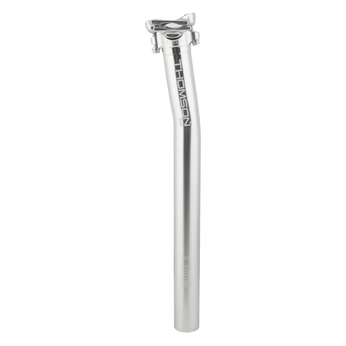 thomson sattelstütze 31 6 Thomson Elite Setback Seatpost 31.6 x 367mm Silver
