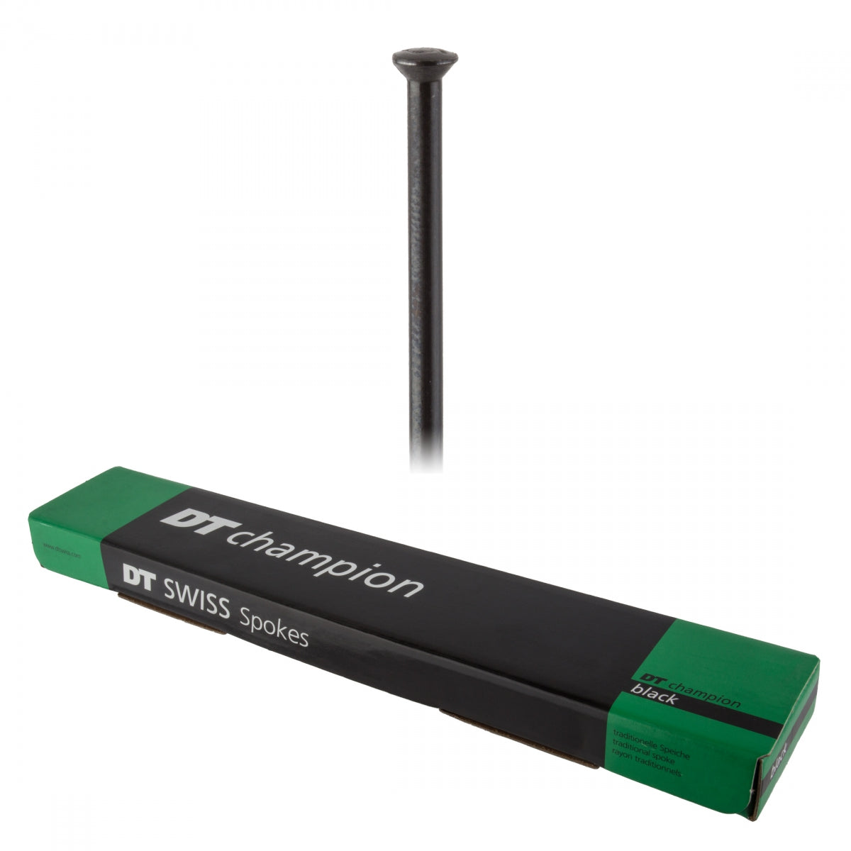 Spoke Dt Champ St-Pull Black 2.0 278 Bxof100