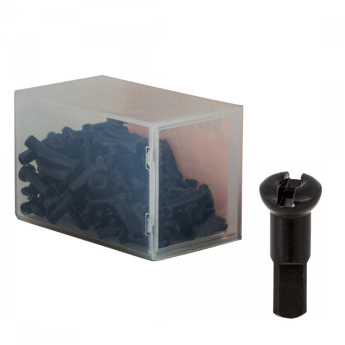 Spoke Nipple Dt Brass 2.0X14Mm Prohead Black Bxof100