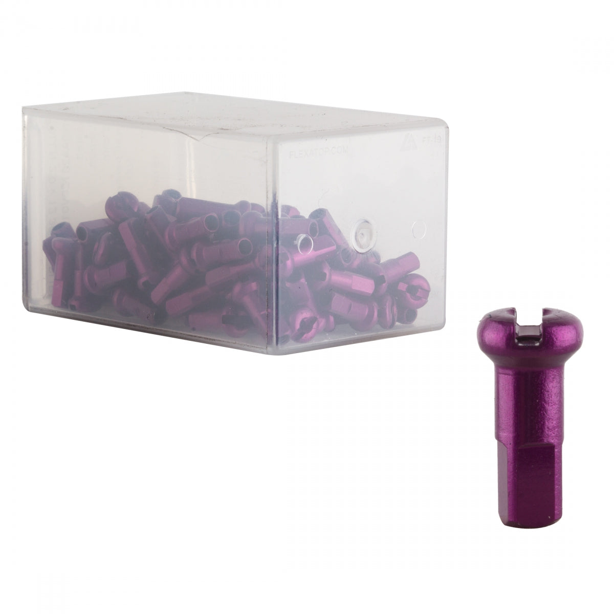 Spoke Nipple Dt Aly 2.0X12Mm Pu Bxof100