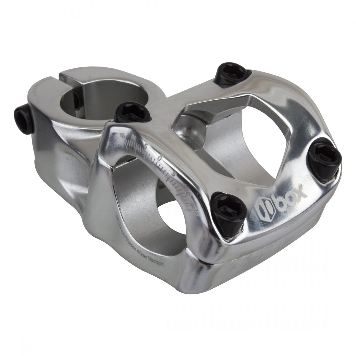BOX One 53X31.8X28.6 0D 53mm Top Load Stem 31.8mm Clamp 1 1/8 in Steerer Silver