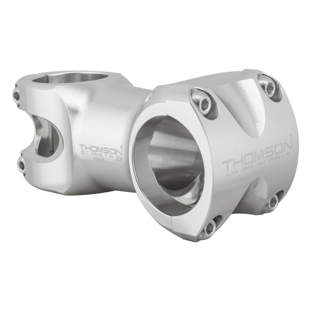 Stem Mtb Thom X4 70X0D Silver 31.8