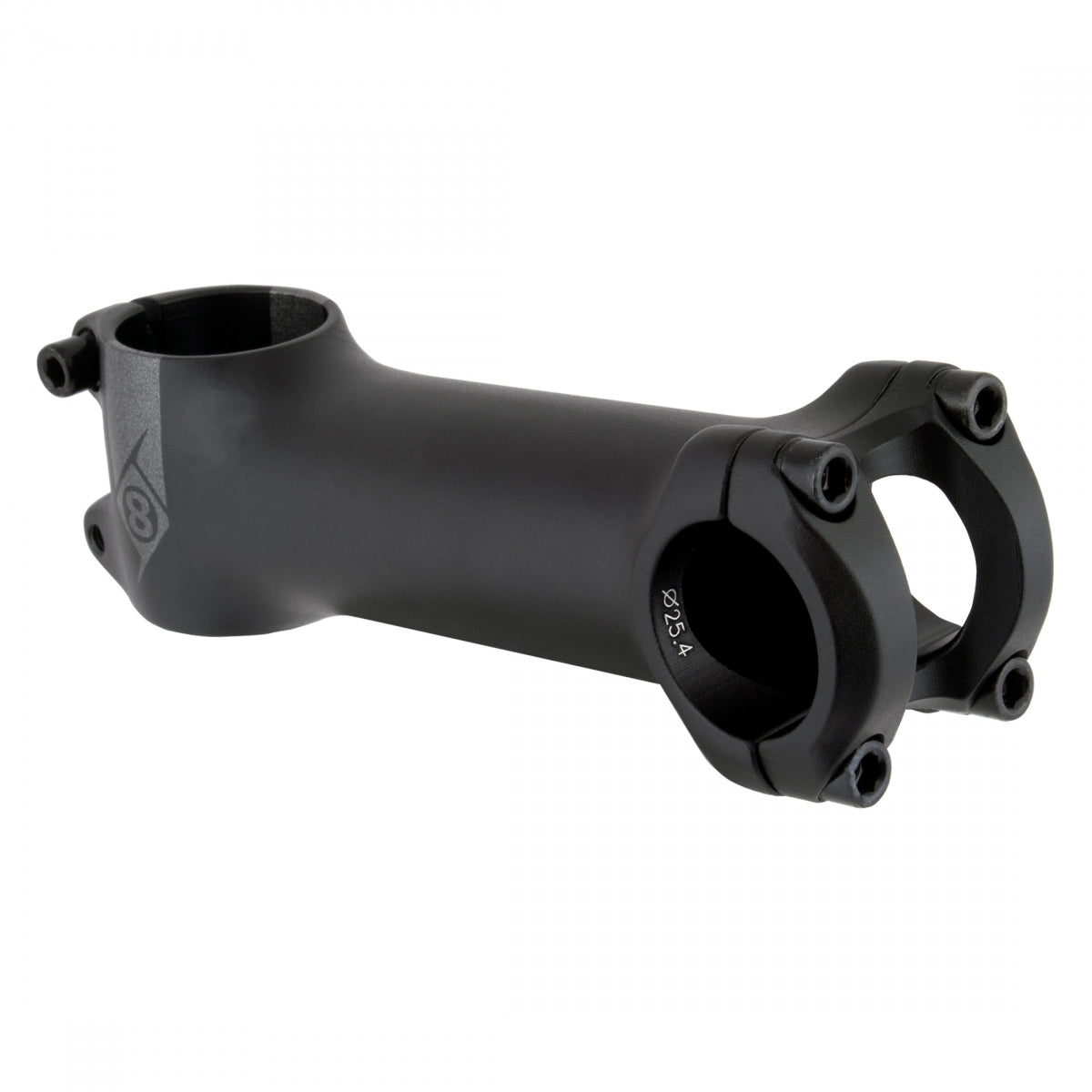 Origin8 Profit 3D 110X25.4X28.6 6D 110mm Front Load Stem 25.4mm 1 1/8 in Black