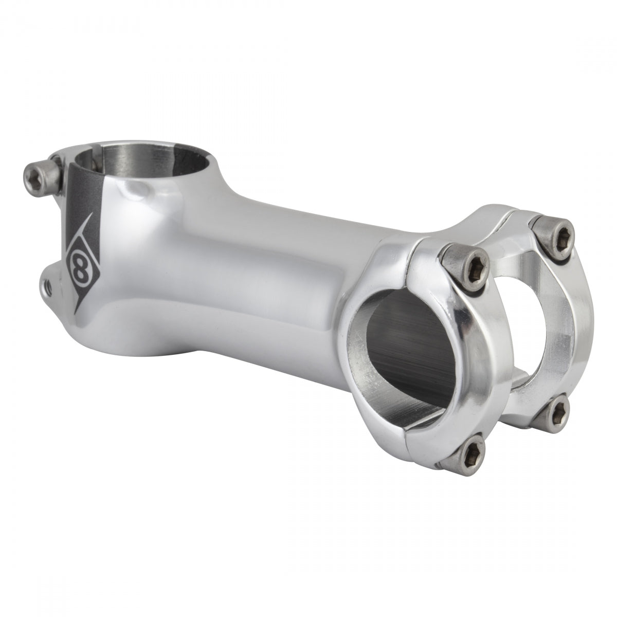 Origin8 Profit 3D 90X25.4X28.6 6D 90mm Front Load Stem 25.4mm 1 1/8 in Silver