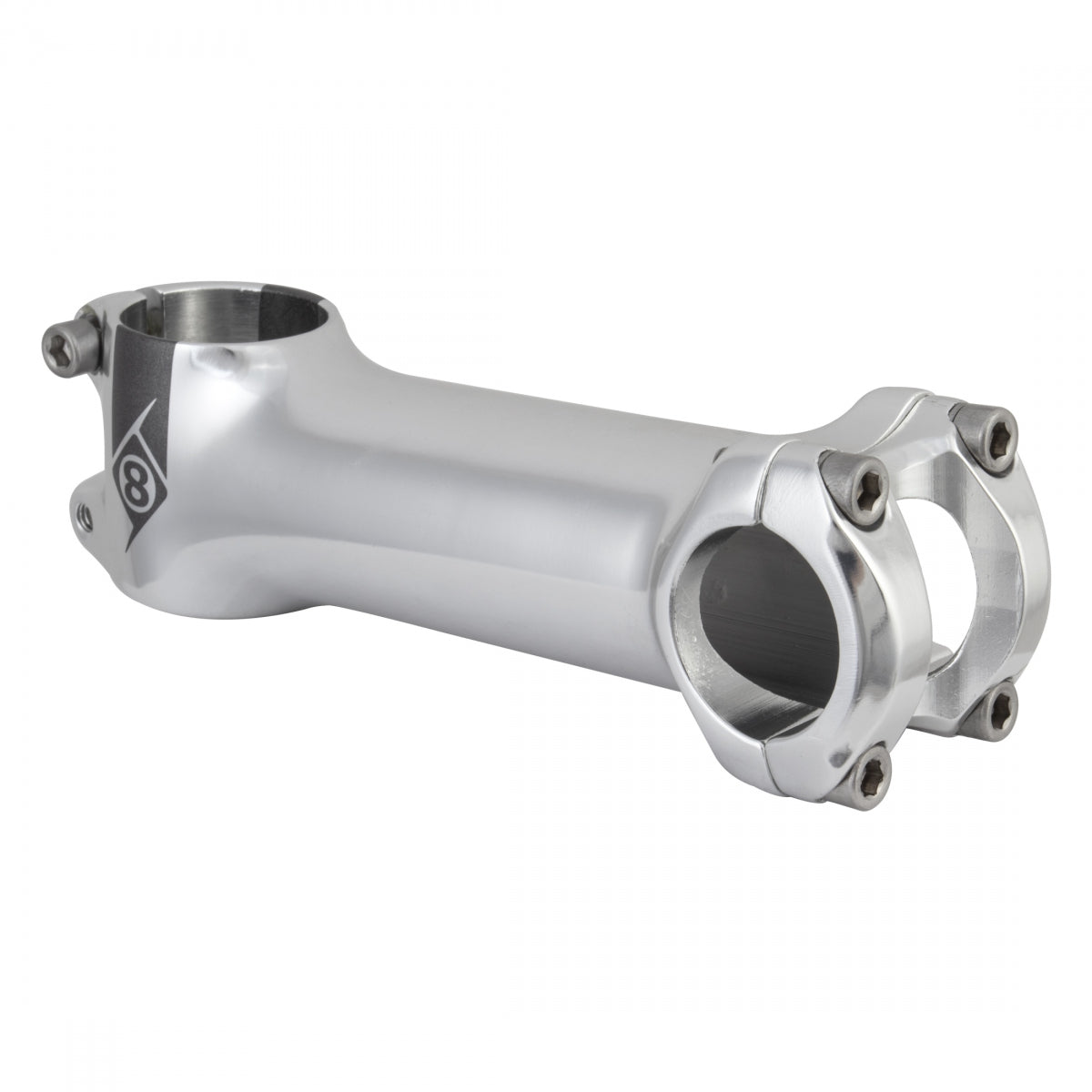 Origin8 Profit 3D 110X25.4X28.6 6D 110mm Front Load Stem 25.4mm 1 1/8 in Silver