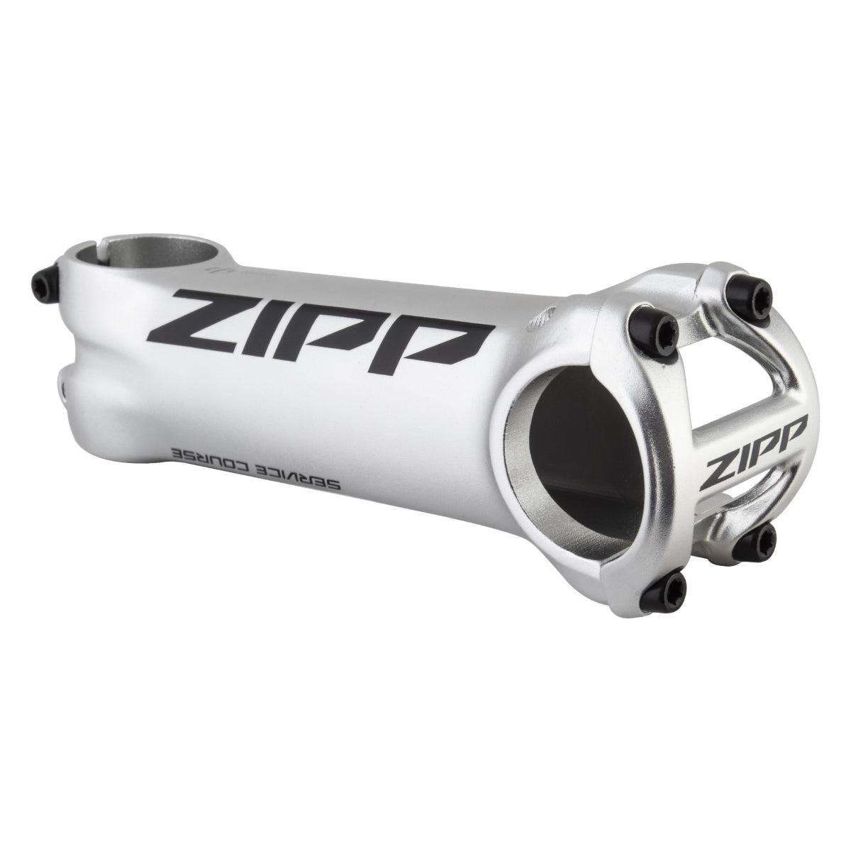 ZIPP Zip S Course 1 8X130X31.8 6D Aly 130mm Threadless Stem 31.8mm 1 1/8 Silver