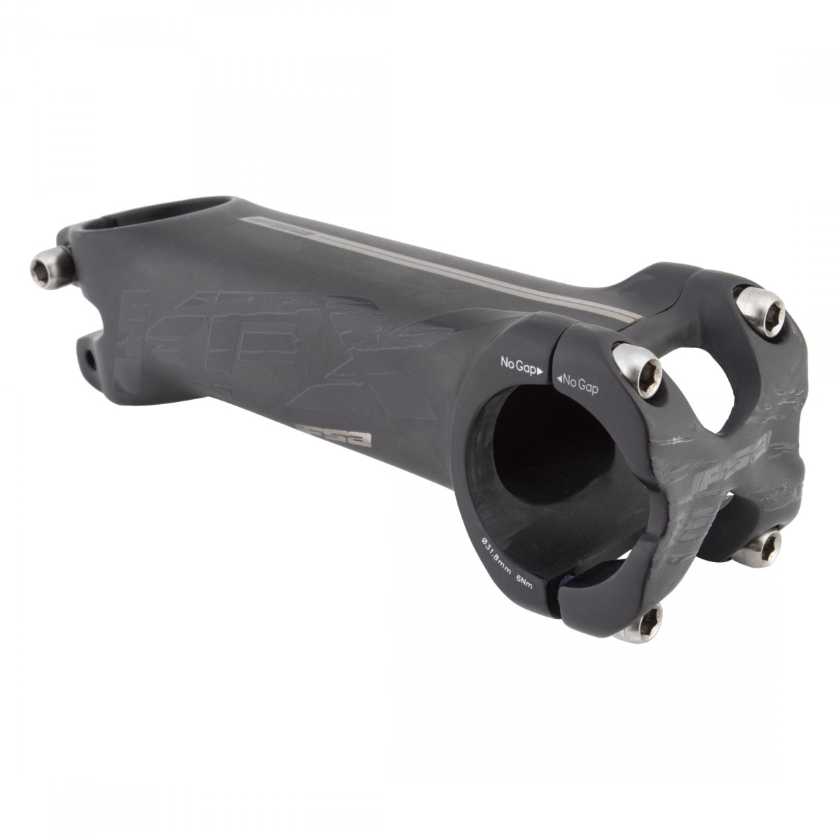 FSA Kfx St 110mm Threadless Stem 35mm Clamp 1 1/8 in Steerer Black