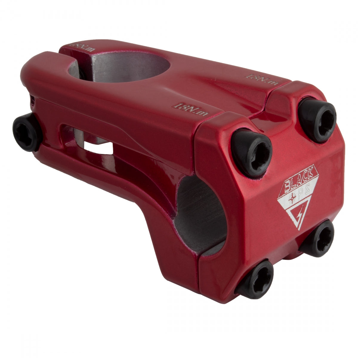 Black Ops Ahead 1 8 Defend R 50mm Threadless Stem 22.2mm Clamp 1 1/8 in Red