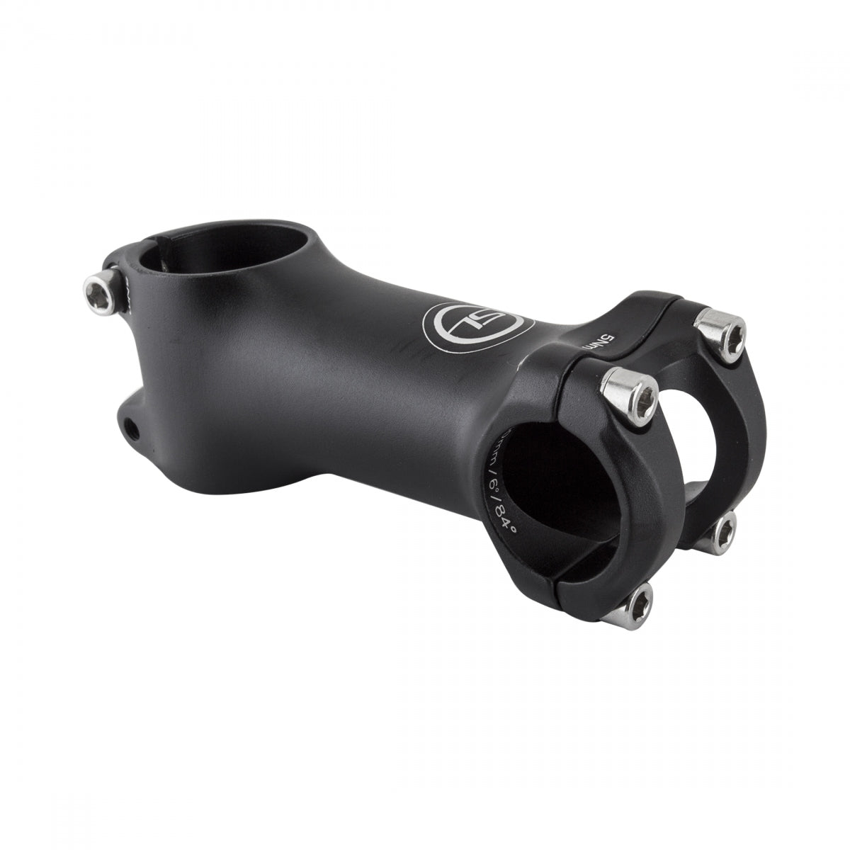 Sunlite Aly 80X26.0 6D 80mm Threadless Stem 26.0mm Clamp 1 1/8 in Steerer Black
