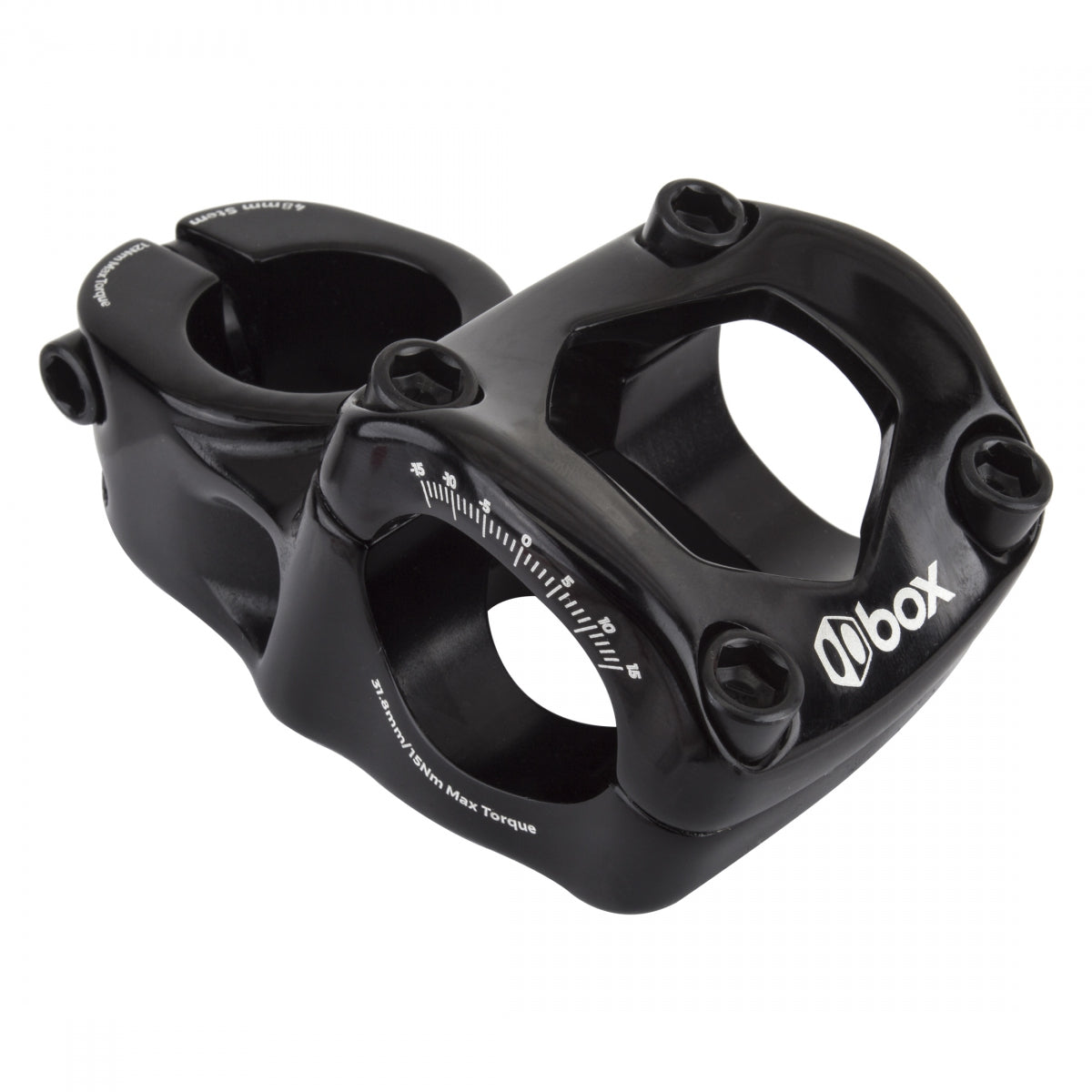 BOX One 48X31.8X28.6 0D 48mm Top Load Stem 31.8mm Clamp 1 1/8 in Steerer Black