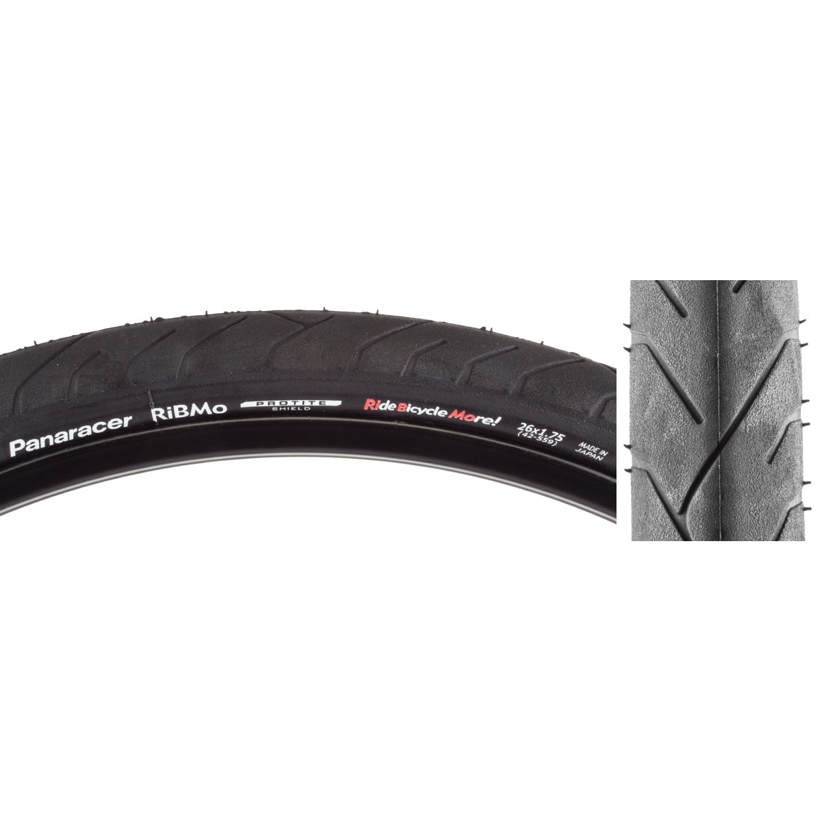 Panaracer T-Serve Tire, 26x1.5 Pieghevole, Copertoncino Nero Con Protite – Bicicletta Da Città