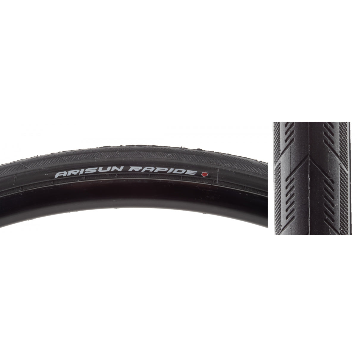 Tire Arisun Rapide 700X25 Black Wire/30 Nd