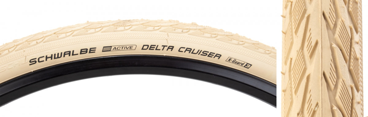 Tire Swb Delta Cruiser 700X35 Active Twin K-Guard Cr/Cr Sbc Wire
