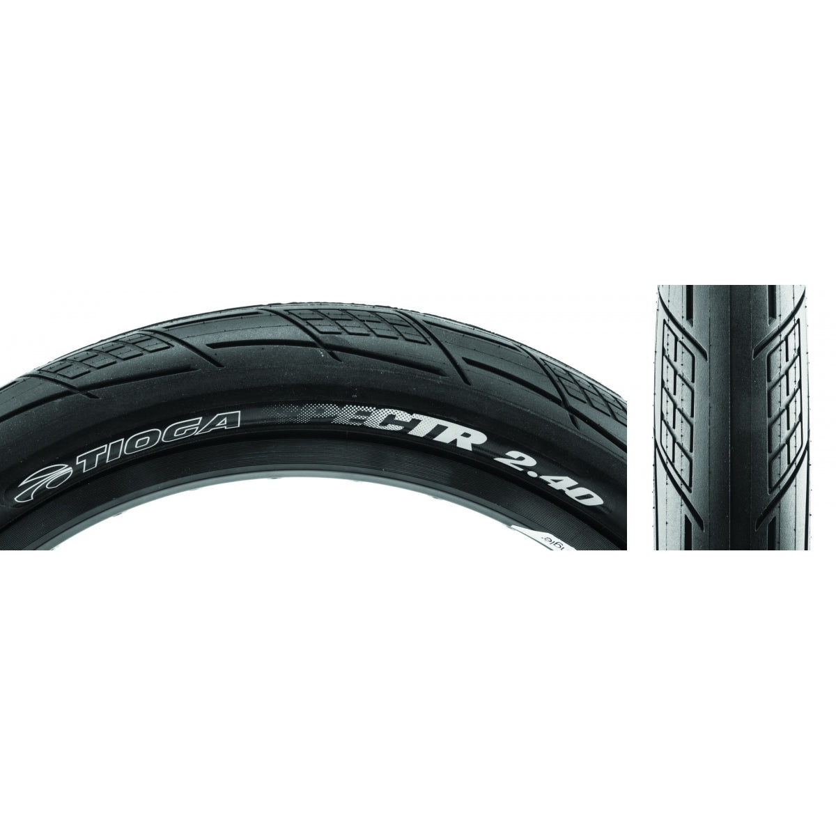 Tire Tioga Spectr 20X2.4 Wire Black 100Psi