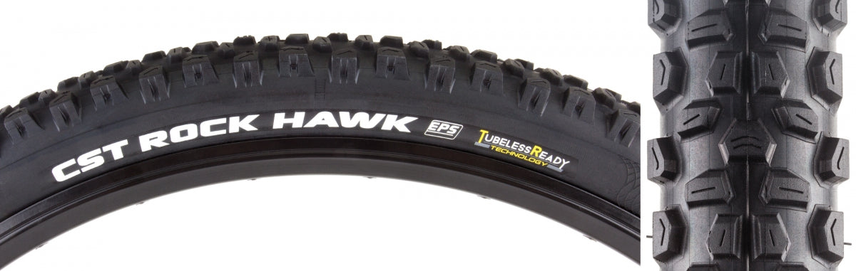 Tire Cstp Rock Hawk 29X2.4 Black/Bk Fold Dc/Eps/Tr