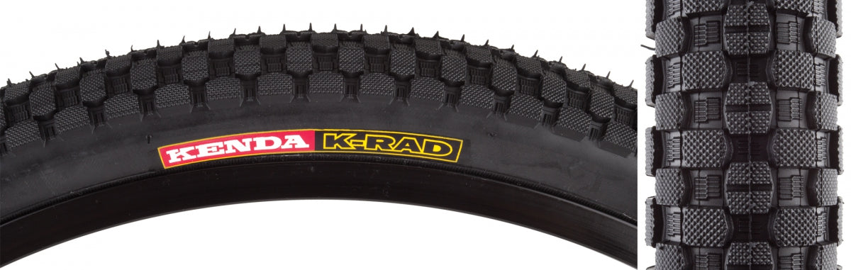Tire Ken K-Rad Sport 20X2.35 Black/Bk Src/60 Wire 65Psi