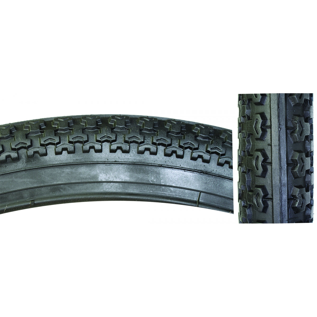 Tire Sunlite 26X2.125 Black/Bk V34 Wire