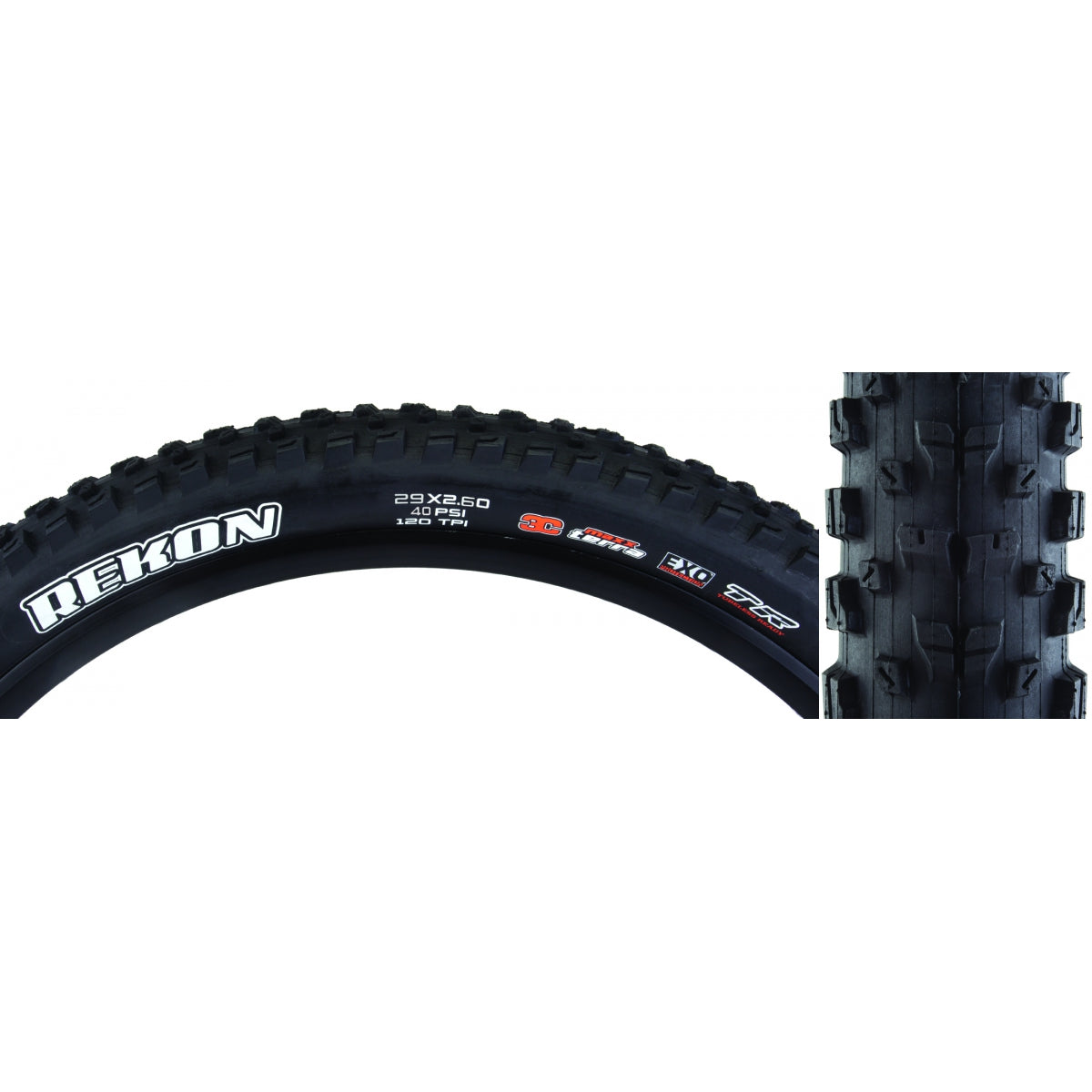 Tire Max Rekon Black Fold/120 Terra/Exo/Tr – Velo Mine