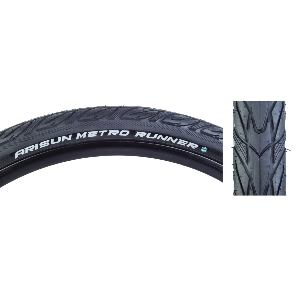 Tire Arisun Metro Runner 27.5X1.75 Black Wire/60 Kd