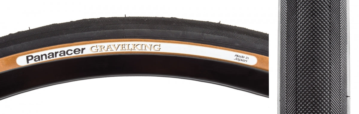 Tire Pan Gravel King 700X35 Fold Tbls Bk/Bn