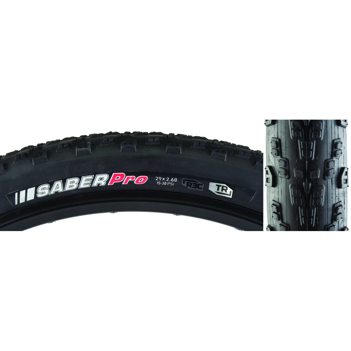 Tire Ken Saber Pro 29X2.6 Black/Bk R3C/Tr/Tr/120 Fold 30Psi
