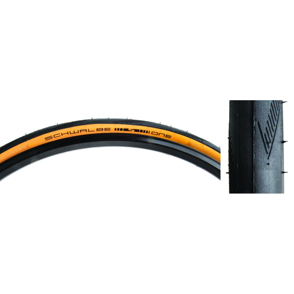 Tire Swb One 700X28 R-Guard Black/Ysk Addixtle Fold