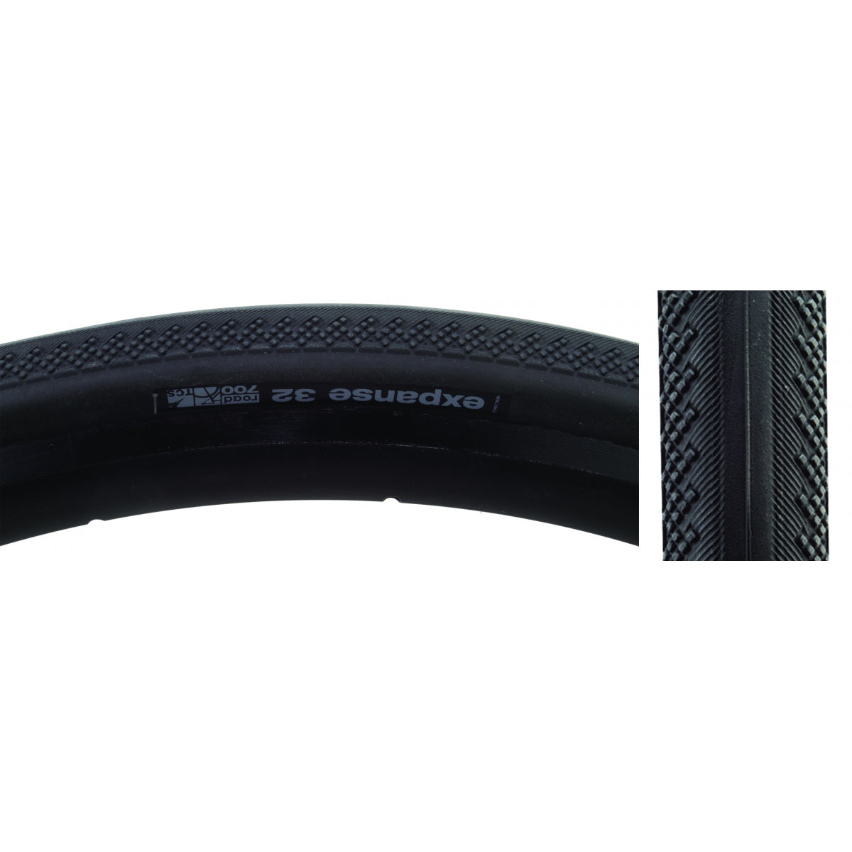 Tire Wtb Expanse 700X32 Black/Bk Road Tcs Fold