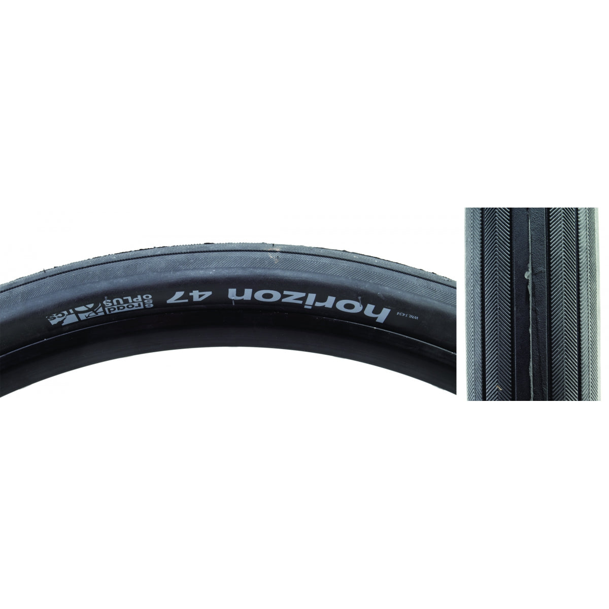 Tire Wtb Horizon 650B 47 27.5X1.85 Black/Bk Road Tcs Fold