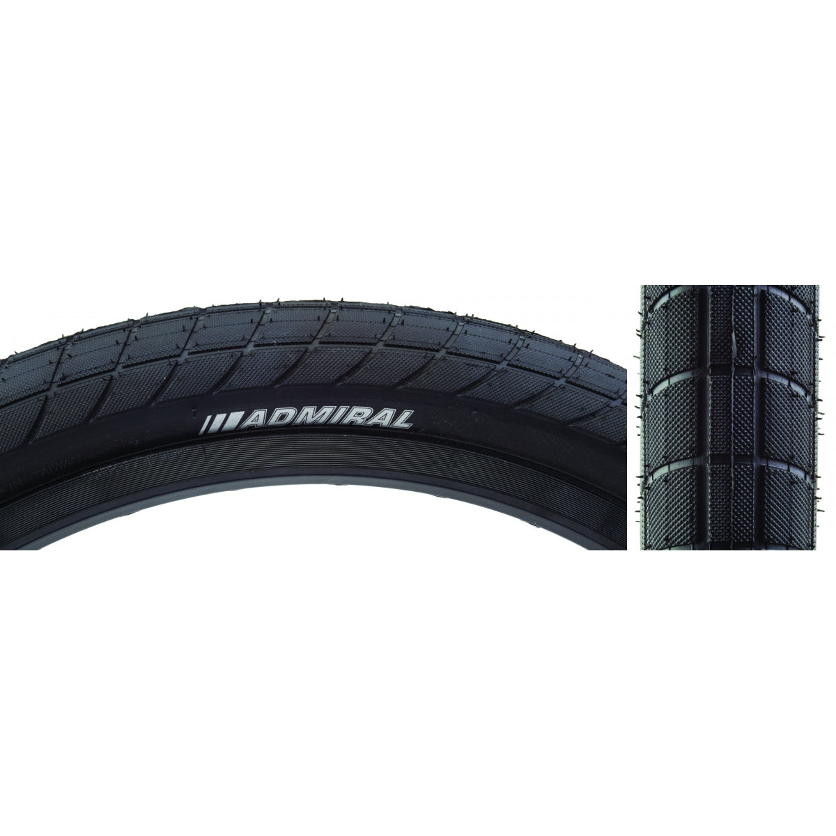 Tire Ken Admiral Sport 20X2.35 Black/Bk Dtc/60 Wire 100Psi