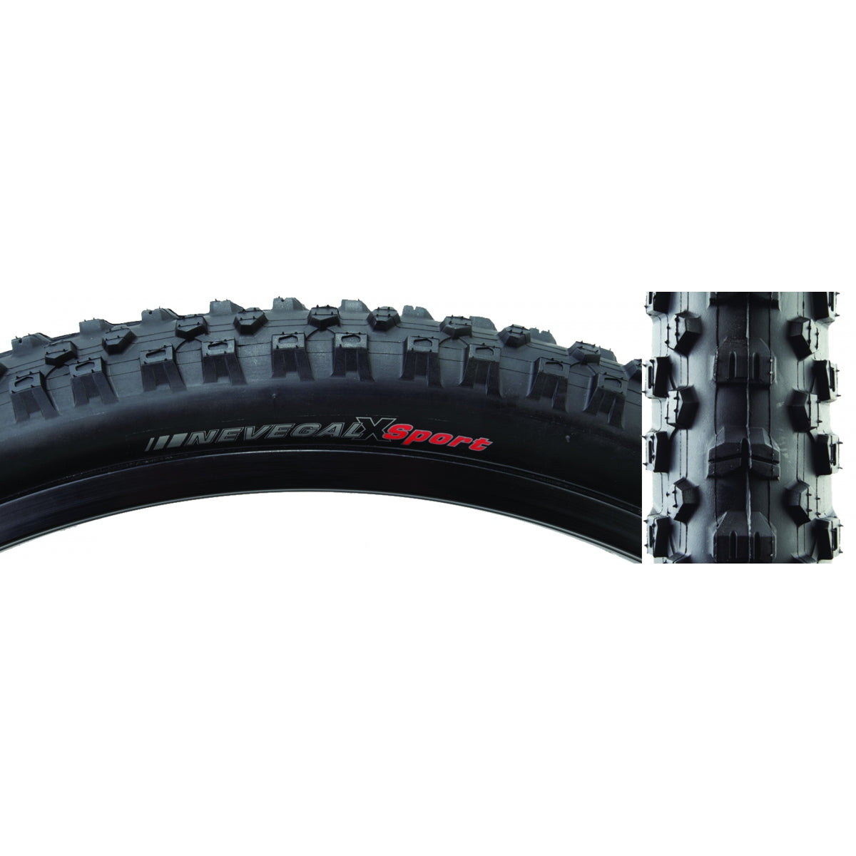 Tire Ken Nevegal X Sport 27.5X2.1 Black/Bk Dtc/60 Wire 50Psi