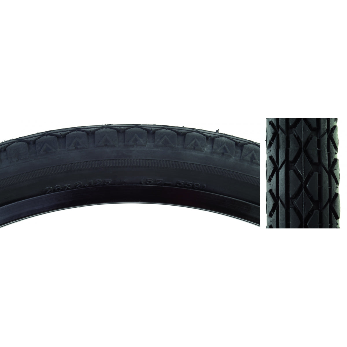 Tire Sunlite 26X2.125 Black/Bk Cruiser V52 Fold-Cb/30 65Psi