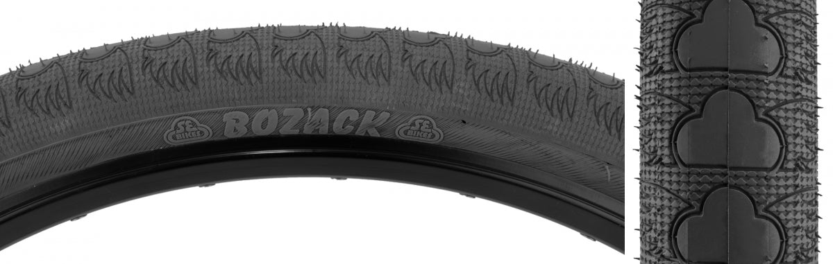 Tire Se Bikes Se Bozack 24X2.4 Black/Bk Wire/27/Mpc