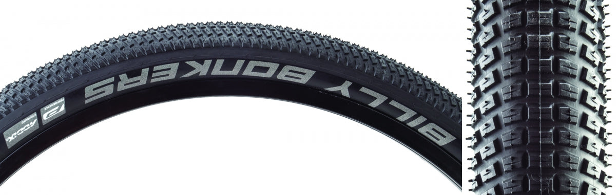Schwalbe Billy Bonkers Tire - 26 x 2.1, Clincher, Folding, Black, Performance, Addix