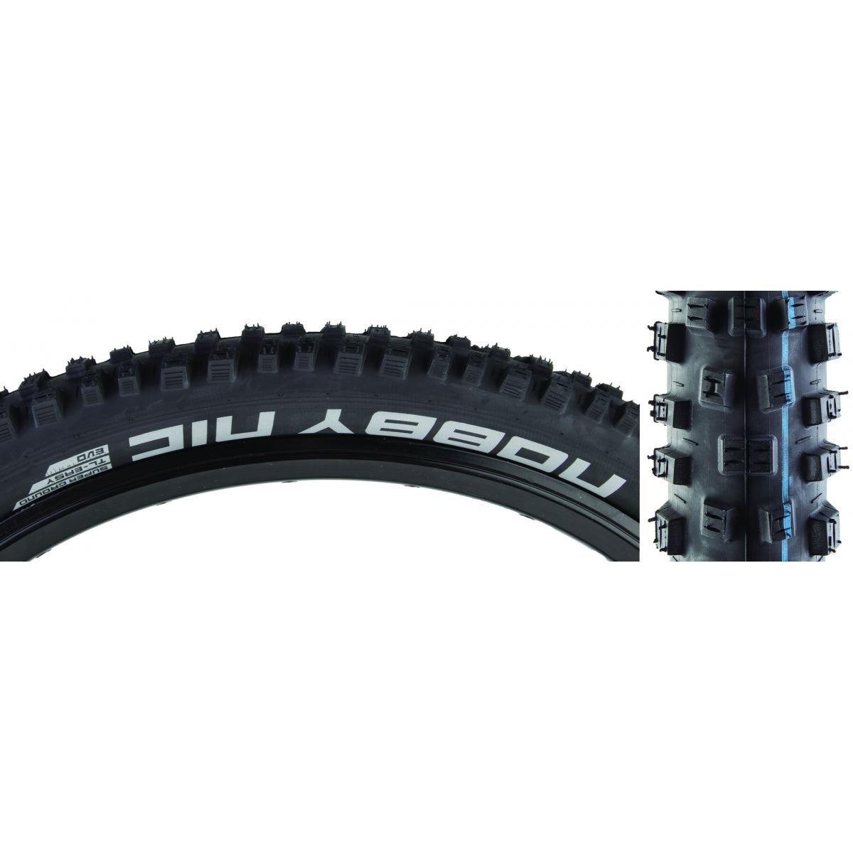 Tire Swb Nobby Nic 29X2.35 Evo S-Ground Black/Bsk Addix Sp-Grip Tlr Fold