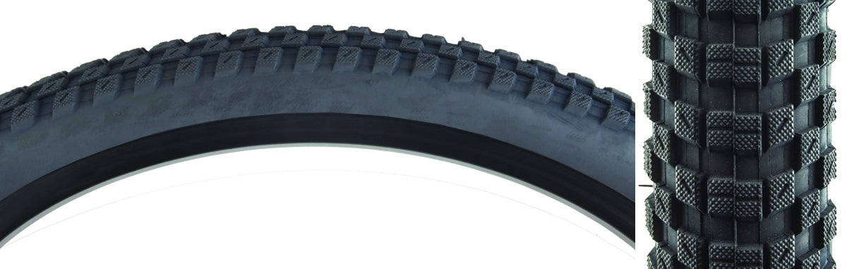 Tire Sunlite 26X2.125 Black/Bk S-Rad 1166 Wire