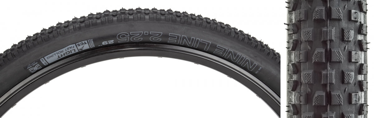 Tire Wtb Nine Line 29X2.25 Black/Bk Light Fr Tcs/60/Dual-Dna Fold
