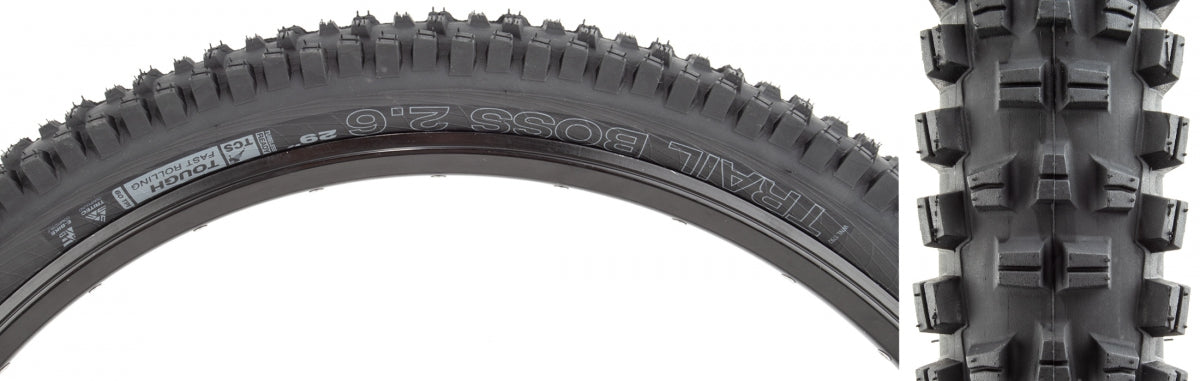 Tire Wtb Trail Boss 29X2.6 Black/Bk Light Fr Tcs/60/Tt Fold E25
