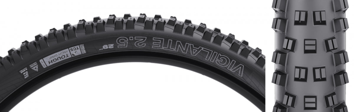 Tire Wtb Vigilante Black/Bk Tough Fr Tcs/60/Tt Fold E25