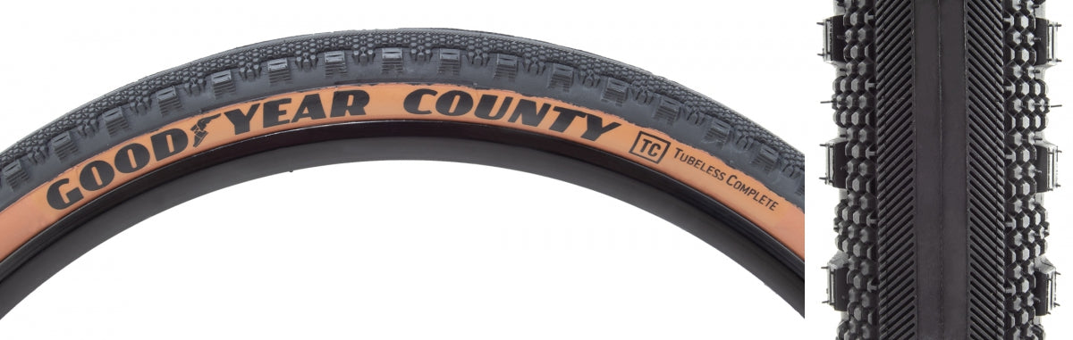 Tire Goodyear County Ultimate 650X50 Black/Ysk Fold Tc
