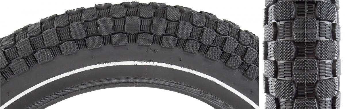 Tire Sunlite 20X3.3 Black/Bk Krad K905 30 Wire