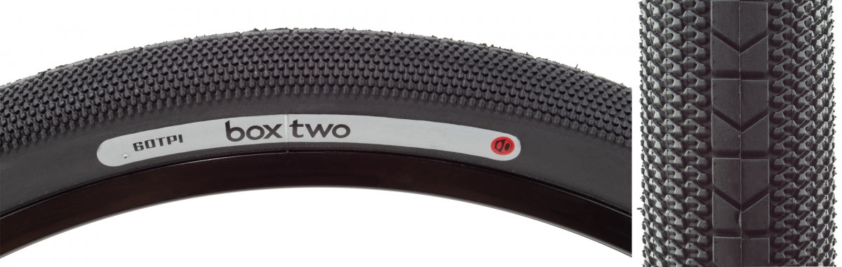 Tire Box Two 24X1.75 Black/Bsk Wire/60